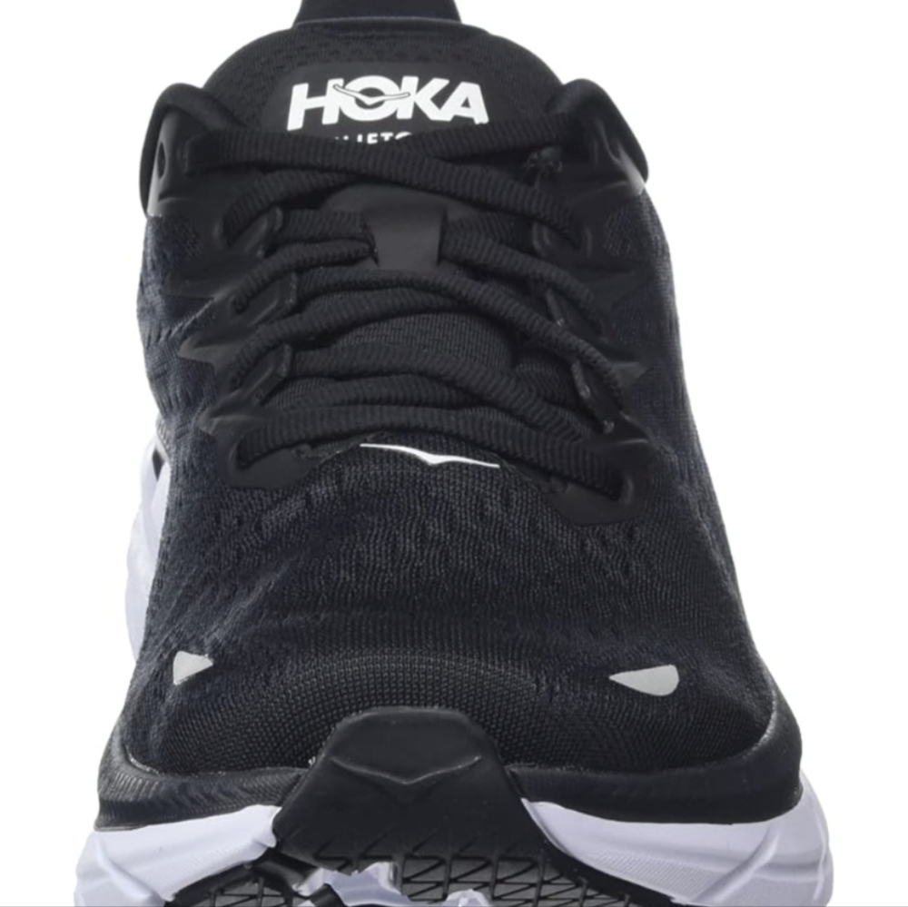 Hoka Men's Black and White Athletic Shoes - Picture 3 of 7